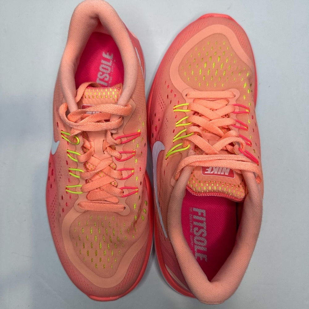 Nike Orange Athletic Shoes - Picture 5 of 7